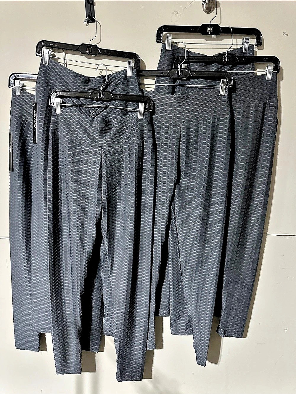 Women’s Charcoal High Waist Stretch Leggings Pants Size 1XL/2XL ,3XL/3XL B